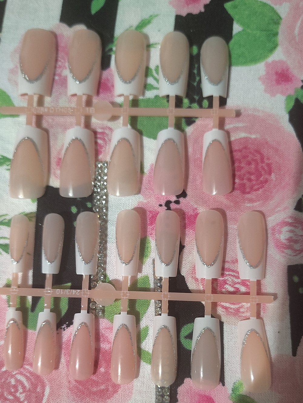 Nude Pink Glazed French Tip Press-On Nails